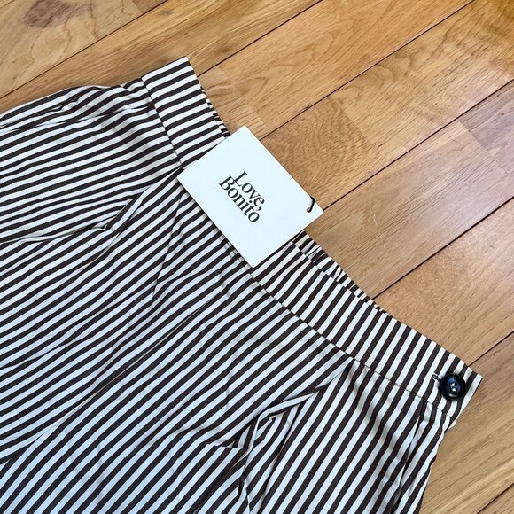 Love, Bonito Elastic Striped Peg Leg Pant - Picture 5 of 9